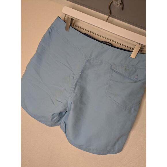 Vintage Patagonia Wavefarer Board Shorts in Light Blue Womens Size 9 - Picture 9 of 9